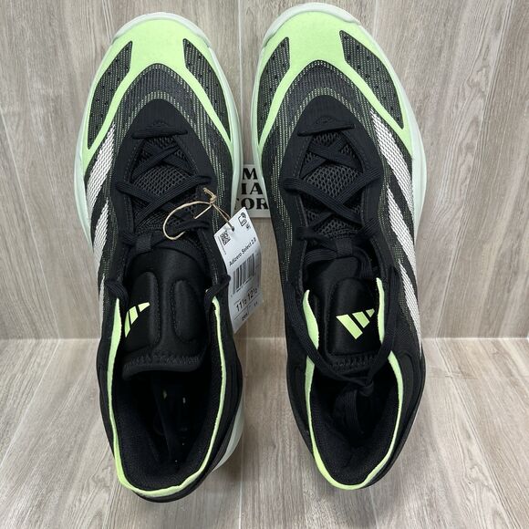 Adidas Adizero Select 2.0 Black Lime Green Basketball Shoes Mens Sz 11.5 IE7870 main image 5